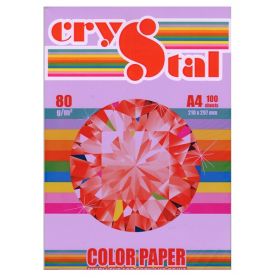 Папір кольоровий А-4 80г 100арк інт/фіолетовий Taro Crystal Color Paper