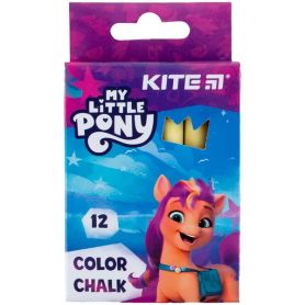 Крейда кольорова 12шт Kite My Little Pony кругла