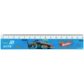 Линейка пластиковая 15см с рисунком Hot Wheels Kite