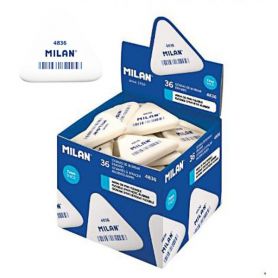 Гумка Milan трикутна біла *ПШ