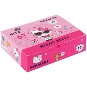 Гуаш Kite 12кол.20мл Hello Kitty