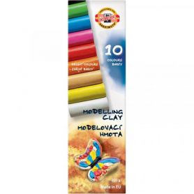 Пластилін KOH-I-NOOR Метелик 10 кольорів 200г