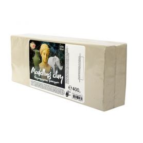 Пластилін скульптурний Нов.Гамма Rudix 400г білий