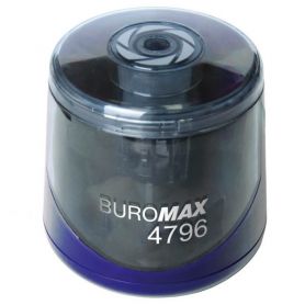 Чинка Buromax електрична з контейнером + змінне лезо