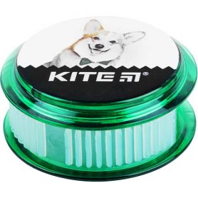 Чинка Kite пластикова з контейнером кругла Dogs