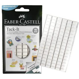 Клей многоразовый Faber-Castell TACK-IT 50гр белый