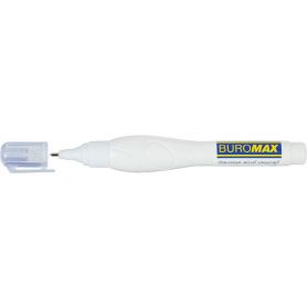 Корректор-ручка Buromax 10мл металлический наконечник