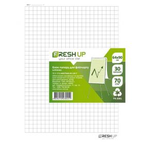 Блок А-1 для флипчарта клетка 90*64 30листов Fresh Up Блок А-1 для флипчарта клетка 90*64 30листов Fresh Up