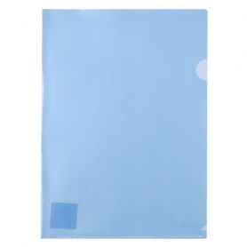 Уголок пластиковый А-4 180мкм Axent синий