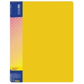 Папка пластикова А-4 10 файлів Economix жовта
