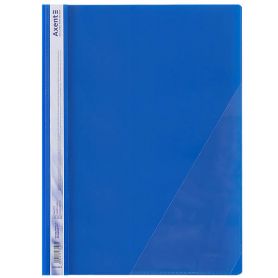 Скоросшиватель А-4 Axent фактура глянец, внутренний карман синий