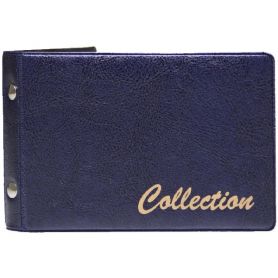 Альбом для монет 10ф 140х100 синій штучна шкіра Альбом для монет 10ф 140х100 синій штучна шкіра