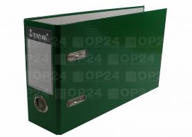 Папка-реєстратор Банк 70мм картон ламінований ІTEM зелена