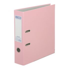 Папка-регистратор А-4 70мм PР Buromax Etalon pastel розовая