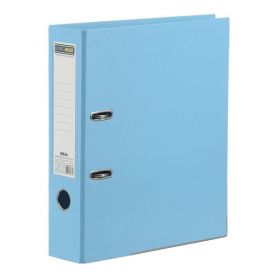 Папка-регистратор А-4 70мм PР Buromax Ideal двухстороннее покрытие голубая Папка-регистратор А-4 70мм PР Buromax Ideal двухстороннее покрытие голубая