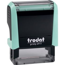 Оснастка Trodat для штампа 38х14мм Printy, пластик зеленый пастель