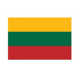Прапор 15х24 Литви, без підставки, нейлон