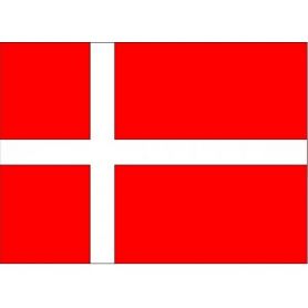 Прапор 15х24 Данії, без підставки, нейлон