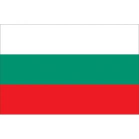 Прапор 15х24 Болгарія, без підставки, нейлон