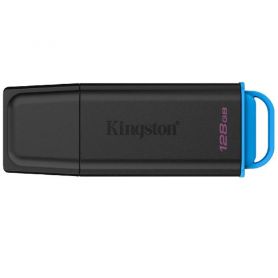 Модуль Flash 128Gb Kingston DT USB 3.2 Exodia пластик, черно - синий Модуль Flash 128Gb Kingston DT USB 3.2 Exodia пластик, черно - синий