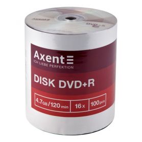 Диск DVD+R 100 cake Axent