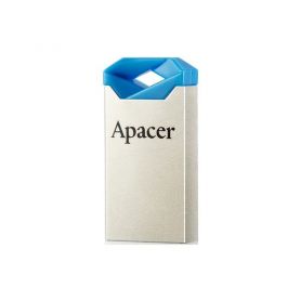 Модуль Flash 64Gb Apacer Aqua Blue металевий, видвижний