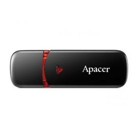 Модуль Flash 64Gb Apacer пластик чорний ковпачок