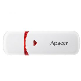 Модуль Flash 64Gb Apacer пластик чорний/білий ковпачок