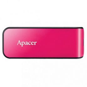 Модуль Flash 64Gb Apacer пластик рожевий, видвижний