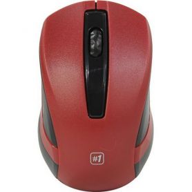 Мышь для компьютера Defender беспроводная красная