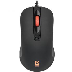 Миша для комп'ютера Defender дротова чорна MB-280