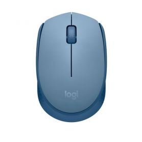 Миша для комп'ютера Logitech бездротова сіро-блакитна, М171 Миша для комп'ютера Logitech бездротова сіро-блакитна, М171