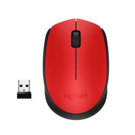 Миша для комп'ютера Logitech Wireless Mouse бездротова червона