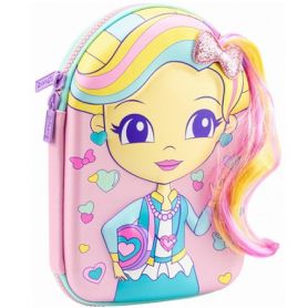 Пенал CFS на блискавці, 4D, з зачіскою