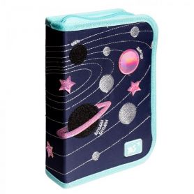 Пенал YES 1 відділення, без наповнення, 2розворота, Cosmos