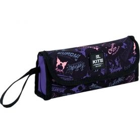 Пенал Kite на блискавці, 1відділення, органайзер, Kuromi, 20,5х8х4см