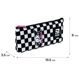 Пенал Kite на блискавці, 1 відділення, Kuromi 19,5х8х3,5см