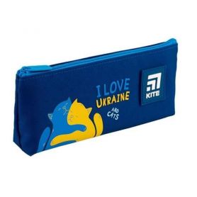 Пенал Kite на блискавці, 1 відділення, BE Ukraine, 19,5х8х3,5см
