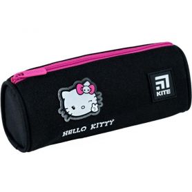 Пенал Kite на блискавці, тубус, Hello Kitty 19х7х6,5см