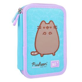 Пенал YES 2відділення без наповнення,Pusheen the Star 21х13х4см