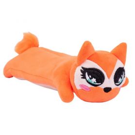 Пенал YES на блискавці 1відділення, Лисичка Лексі, поліестер, 30х9х9см