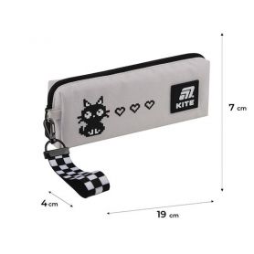 Пенал Kite на блискавці, 1 відділення, 19х6,5х3,5см