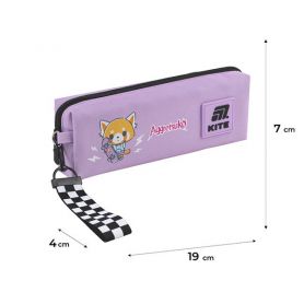 Пенал Kite на блискавці, 1 відділення, Aggretsuko, 19х6,5х3,5см