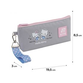 Пенал Kite на блискавці, 1 відділення, Hello Kitty 19,5х8х3,5см