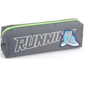 Пенал Bourgeois на блискавці, 1відділення, 21х6х4,5см KJ3808 сірий Пенал Bourgeois на блискавці, 1відділення, 21х6х4,5см KJ3808 сірий