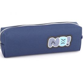 Пенал Bourgeois на молнии, 1 отделение, 21х6х4,5см KJ3947 синий