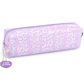 Пенал Bourgeois на молнии, 1 отделение, 21х6х4,5см KJ3894 фиолетовий