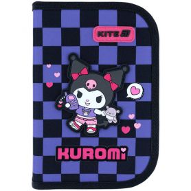 Пенал Kite 1відділення, 1розворот, без наповнення Kuromi 20х14х3,9см