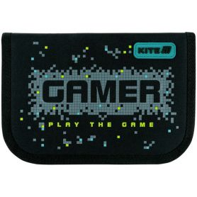 Пенал Kite 1відділення, 1розворот, без наповнення Play the Game 20х14х3,9см