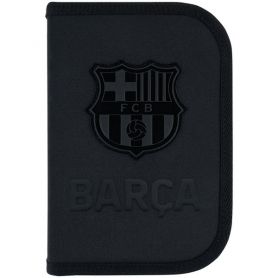 Пенал Kite 1 відділення, 2 розворота, без наповнення FC Barcelona 20х14х3,9см